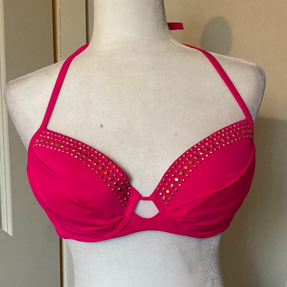 Victoria's Secret Studded Bikini Top 36C